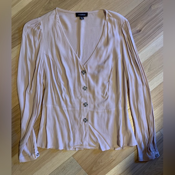 Long sleeve top with buttons - Picture 1 of 2